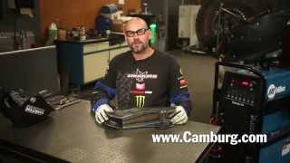 TIG Welding Rear Suspension Pivot Box for Camburg Kinetik Series Trophy Truck [upl. by Piggy]