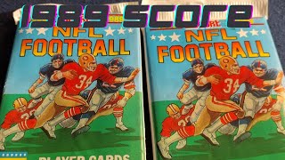 1989 Score Football Super Rips amp Bonus Packs [upl. by Figge820]