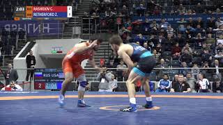 14 FS  65 kg G RASHIDOV RUS v Zain Retherford USA [upl. by Stephania]