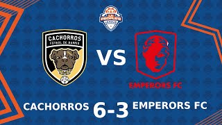 Resumen  Cachorros FC vence a Emperors y ganan el primer partido  J1  La Peoples League [upl. by Livia]