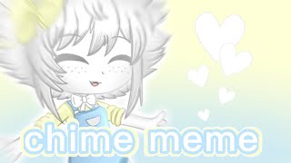 chime meme  gacha  birthday special [upl. by Llenart]