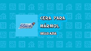 ¡Increíbles Usos de Cera para Marmol Sello Azul [upl. by Einnok889]