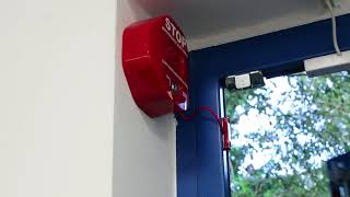 Exit Stopper Door Alarms [upl. by Arodnap]