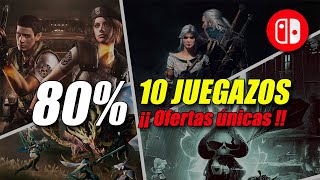 JUEGOS DESTACADOS A PRECIOS INCREÍBLES REBAJAS Switch 💸 Ofertas Nintendo Switch Eshop [upl. by Buyer]