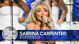 Sabrina Carpenter Espresso  The Tonight Show Starring Jimmy Fallon [upl. by Analos]