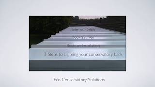 Stadur Insulated Roof Panels for conservatories [upl. by Ezarras]