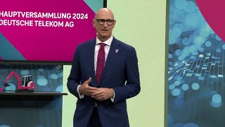 Hauptversammlung Deutsche Telekom 2024  Rede CEO Tim Höttges [upl. by Osterhus]