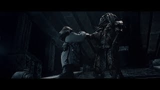 AVP Alien vs Predator  Weyland Death Scene HD [upl. by Ilrahc]