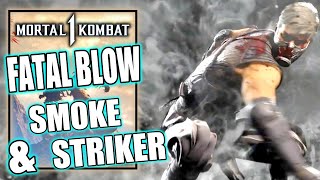 Mortal Kombat 1  Smoke amp Stryker Fatal Blow [upl. by Anilatak]