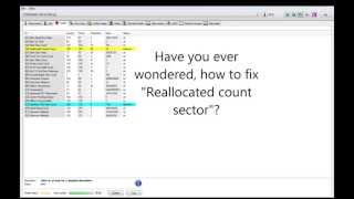 How to fix Reallocated count sector [upl. by Xel]