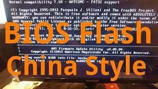 Unlock overclocking on chineese X79 Motherboard with BIOS flash [upl. by Graniah]