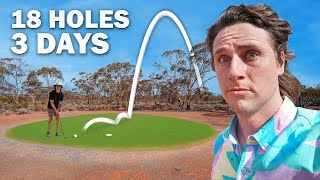 Playing the LONGEST 18 hole GOLF COURSE on Earth [upl. by Bastien]