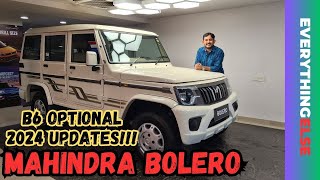 Mahindra Bolero B6O 2024  New Bolero 2024 Top Model [upl. by Shelly853]