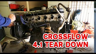 41 liter 6 cylinder crossflow tear down  Master of None [upl. by Zippel842]