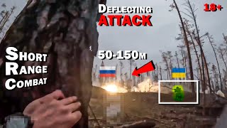 NGU soldiers repel Russian assault on their positions POV Battle Footage Ukraine GoPro 18 [upl. by Carlyle]