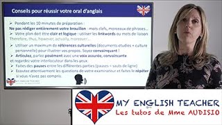 Méthodologie B2  lépreuve dEXPRESSION ORALE BAC anglais  conseils de réussite [upl. by Goldin]