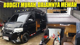 DAIHATSU GRANMAX JADI CAMPERVAN MEWAH DENGAN BUDGET MURAH [upl. by Paff]