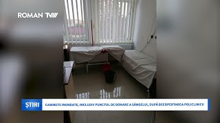 Cabinete inundate inclusiv Punctul de donare a sângelui după decopertarea Policlinicii [upl. by Walker]