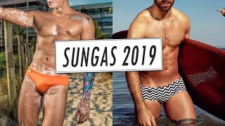 COMO USAR SUNGA COM ESTILO 🤔Tendências Moda Praia Masculina 2019 HomensqueseCuidam [upl. by Caye]