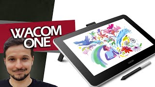 Wacom One  Monitor  Tavoletta Grafica per scrivere e disegnare con il PC [upl. by Notfilc]