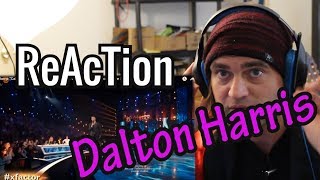 Dalton Harris  California Dreaming  Ellis Reacts 16  X Factor [upl. by Osnofledi]