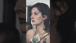 When Art Turns Disturbing Marina Abramovićs Unforgettable Rhythm 0 Experience shorts [upl. by Candace]