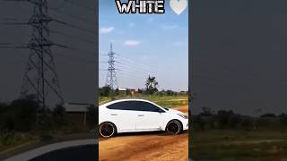 white verna vs black Verna driftshotsvernadrift [upl. by Ahseeyt]