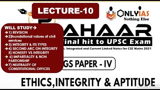 ONLYIAS ETHICS PRAHAAR SERIES MAINS 20212022  COMPLETE ETHICS COVERAGE FROM SCRATCH [upl. by Placidia]