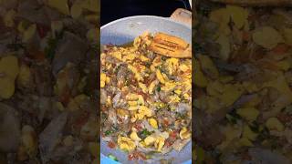 Making ackee and saltfish youtubeshorts food jamaica [upl. by Katt]