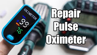 Pulse Oximeter Repair  Screen Sensor Not Working [upl. by Atlante490]