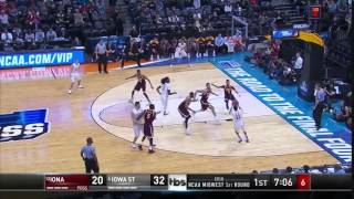 Iowa St vs Iona Monte Morris jumper [upl. by Sosthina976]