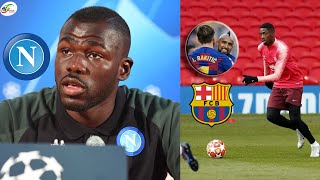 La déclaration surprenante de Kalidou KoulibalyLe grand ménage en préparation au Barça  Mercato [upl. by Bilski228]