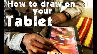 How to use sketchbook pro for tablets Class 1 [upl. by Craw846]