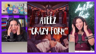 THIS FREAKING MV 🤯🔥😱 Reacting to ATEEZ에이티즈  미친 폼 Crazy Form Official MV  Ams amp Ev React [upl. by Ardnot]