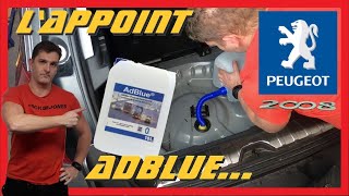 quotTUTOquot Faire Lappoint Niveau Adblue PEUGEOT [upl. by Jany]