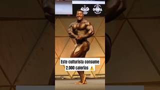 Este culturista consume 2000 calorías en volumen gym fitness culturismo bodybuilding [upl. by Norat]