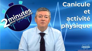 Canicule et activité physique  2 minutes pour comprendre [upl. by Ahseit]