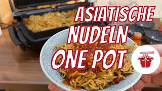 Asiatische Nudeln One Pot im OptiGrill in der Backschale [upl. by Assile]