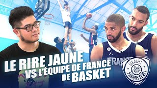 LE RIRE JAUNE vs EQUIPE DE FRANCE DE BASKET [upl. by Ahsienak]