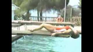 CLASES DE NATACION EN PISCINA GESA VERANO 1982 [upl. by Levina]