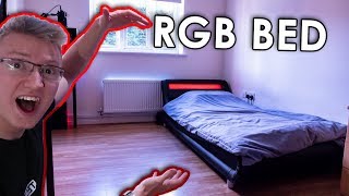 RGB LED Bed UnboxingReview  RGB Bedroom [upl. by Elvia]