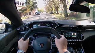 Peugeot 508 SW BlueHDi Allure 130HP  POV test drive csak vezetés [upl. by Arakawa]