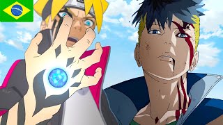 🇧🇷NARUTO Encontra com KAWAKI Pela Primeira vez  Boruto [upl. by Alegnave881]