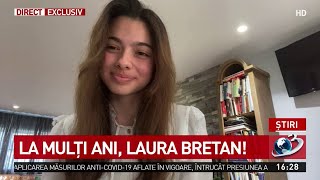 Laura Bretan  Interviu  Antena 3  07042021 [upl. by Damita]