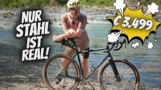 Stahlgravelbike von RENNSTAHL im Test  853 Gravel mit Top Ausstattung 💯 [upl. by Jos762]