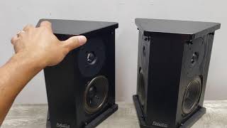 Definitive Technology BP12X Bipolar Bookshelf Surround Speakers [upl. by Tcideneb]