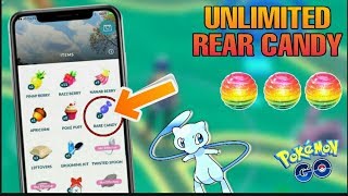 How to get unlimited rare candy in Pokémon go [upl. by Kendricks757]