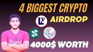 Biggest 4 Crypto Airdrop Step by Step Tutorial [upl. by Elatsyrk360]