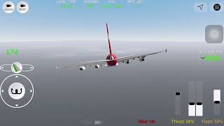 Nonstop emergency landing in FS Advanced Qantas flight 32 [upl. by Dolli298]