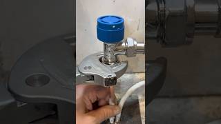 New radiator valve 8mm to 15mm asmr subscribe howto diy youtubeshorts plumbing asmrsounds [upl. by Carlye]